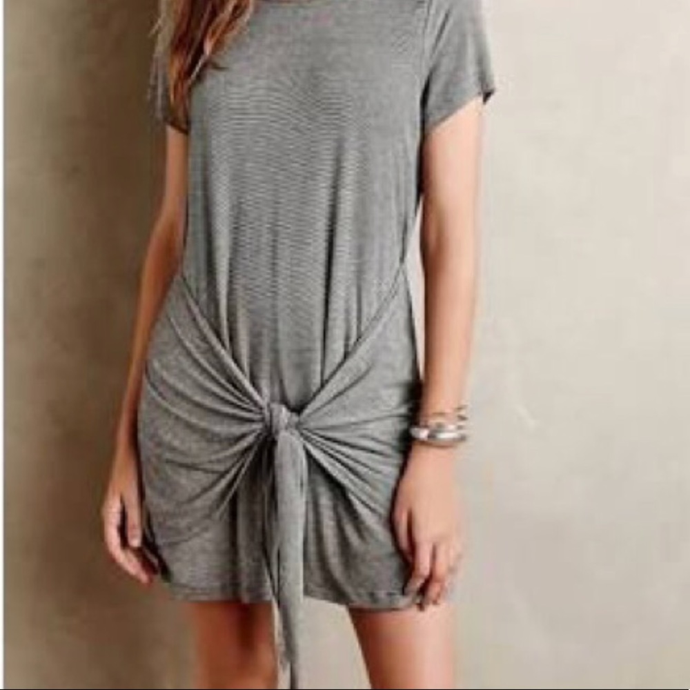 Dolan tie front dress